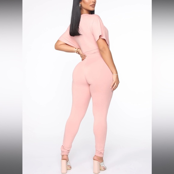 Mauve jumpsuit - Picture 2 of 3